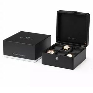 Vlando Wooden Watch Box Storage Organizer